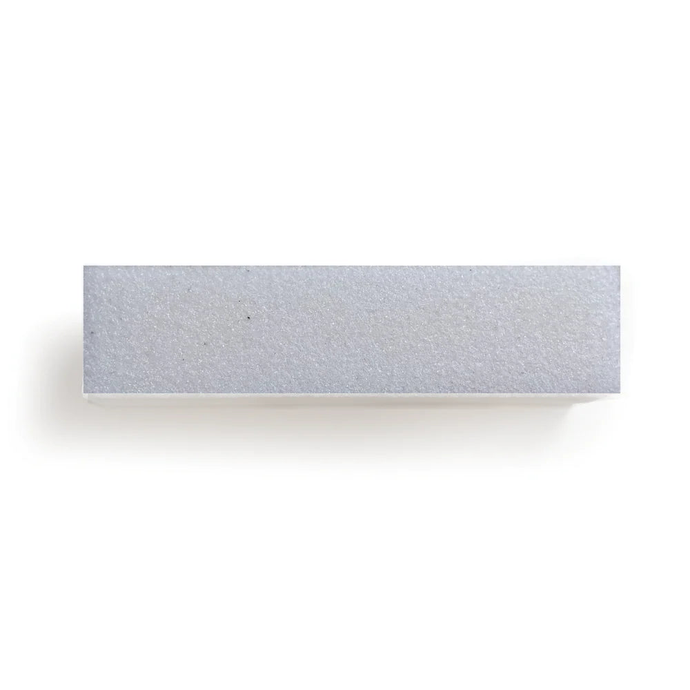 Professionelle Block-Nagelfeile weiß