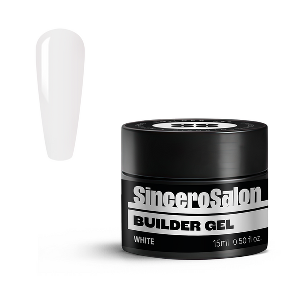 Aufbaugel "Sincero Salon", White, 15ml