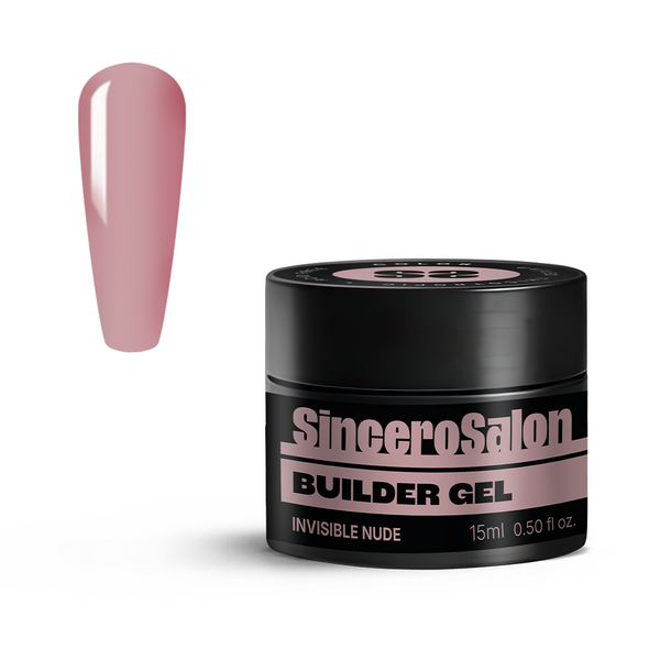 Aufbaugel Color "Sincero Salon", Invisible Nude, 15ml