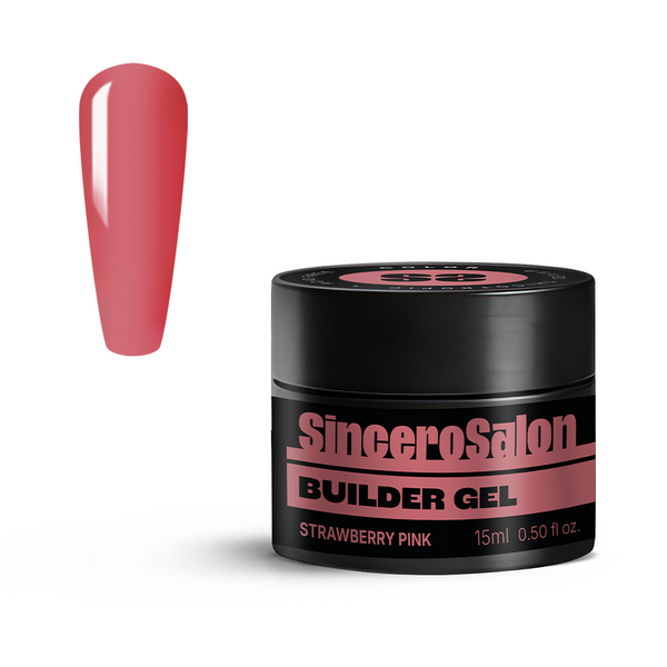 Aufbaugel Color "Sincero Salon", Strawberry Pink, 15ml