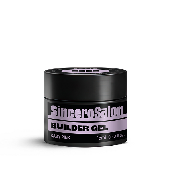 Aufbaugel Solid "Sincero Salon", Baby Pink, 15ml