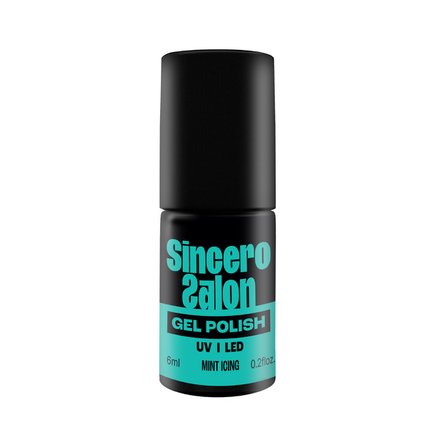 Gelnagellack "Sincero Salon", 6ml, MINT ICING, 018