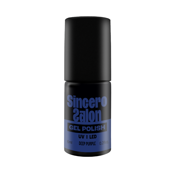 Gelnagellack "Sincero Salon", 6ml, DEEP PURPLE, 701
