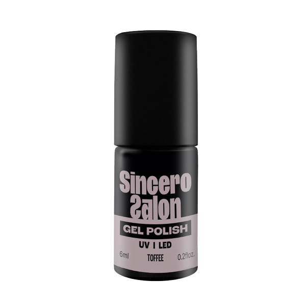 Gelnagellack "Sincero Salon", 6ml, TOFFEE, 814