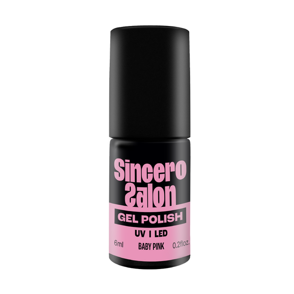 Gelnagellack "Sincero Salon", 6ml, BABY PINK, 746