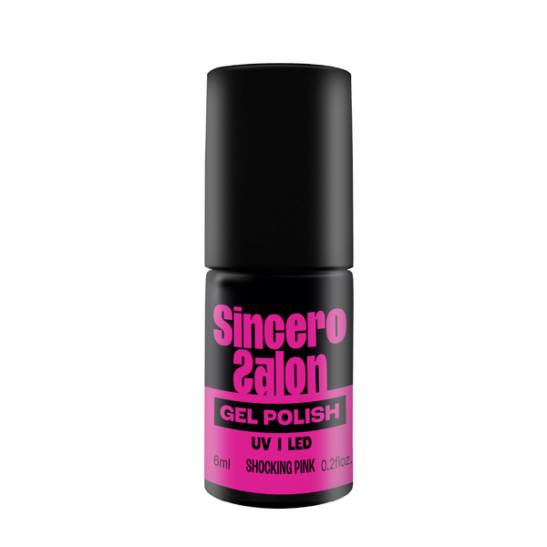 Gelnagellack "Sincero Salon", 6ml, SHOCKING PINK, 852