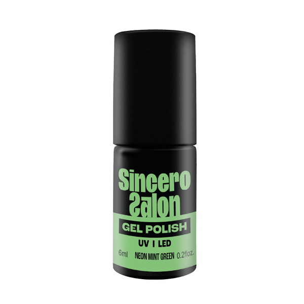 Gelnagellack "Sincero Salon", 6 ml, NEON MINT GREEN, 4416