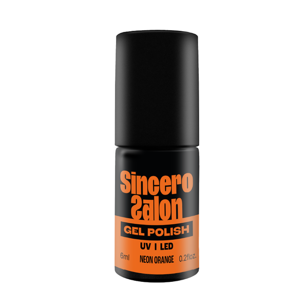 Gelnagellack "Sincero Salon", 6 ml, NEON ORANGE, 4423
