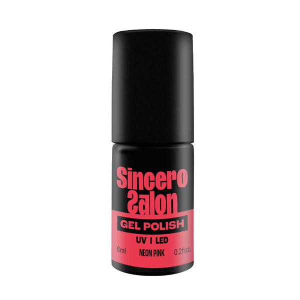 Gelnagellack "Sincero Salon", 6 ml, NEON PINK, 4430