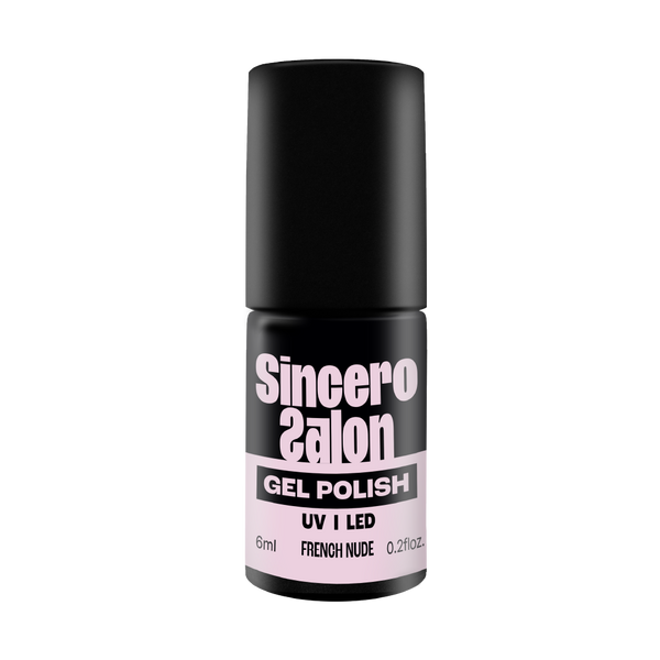 Gelnagellack "Sincero Salon", 6 ml, FRENCH NUDE, 6151
