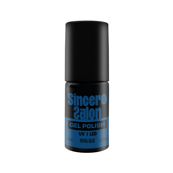 Gelnagellack "Sincero Salon", 6 ml, ROYAL BLUE, 6304