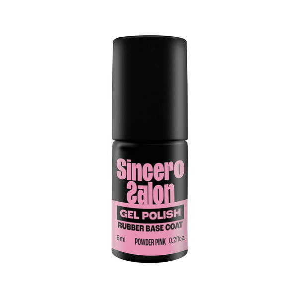 Rubber Base "Sincero Salon", Powder pink, 6ml