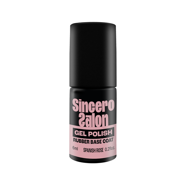 Rubber Base "Sincero Salon", Spanish rose, 6ml