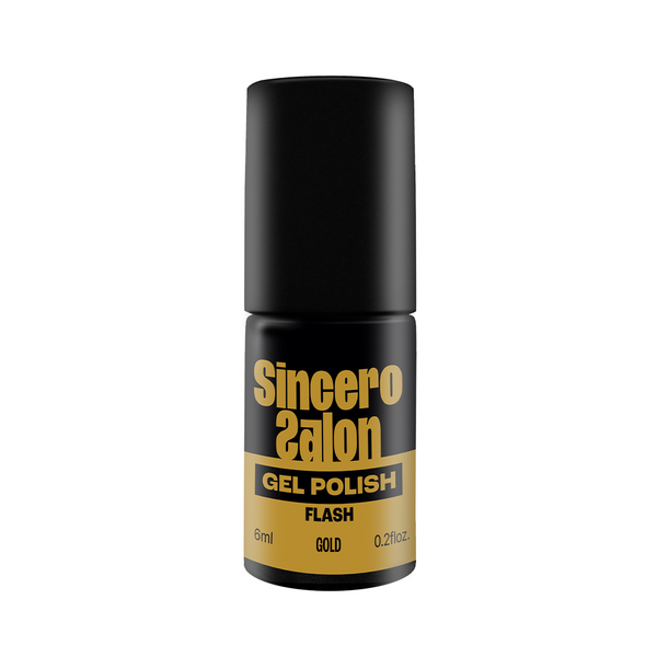 GELNAGELLACK "Sincero Salon", 6ml, Flash Gold, 3777