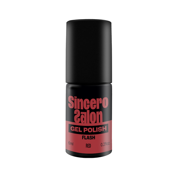 GELNAGELLACK "Sincero Salon", 6ml, Flash Red, 3791