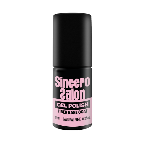 Gel Nagellack Base Coat "Sincero Salon" Fiberglass, 6 ML