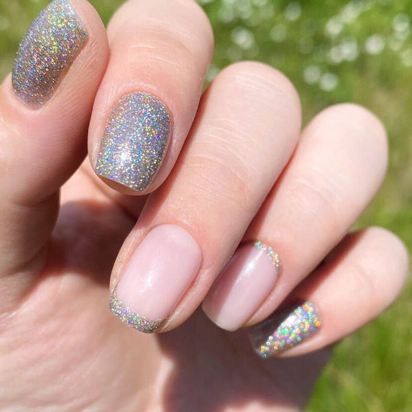 GELNAGELLACK "SINCERO SALON", 6 ML, HOLO LASER, CHAMPAGNE