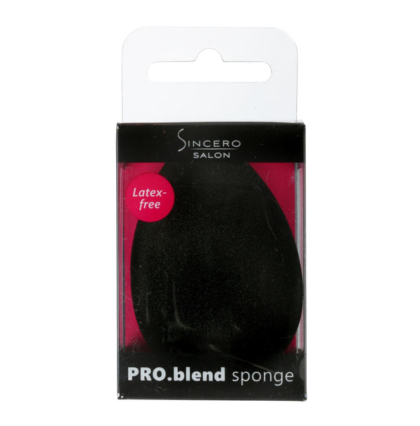 Make-up Schwamm "Sincero salon" Pro blend, schwarz 1 Stk.