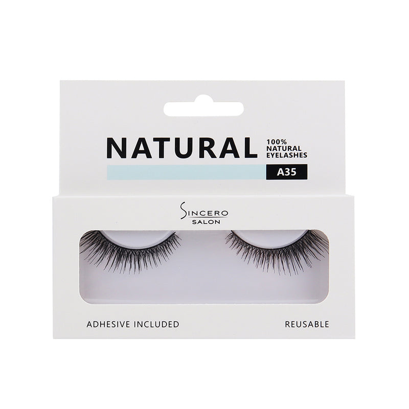 Wimpern "Sincero Salon", NATURAL A35, 1 Stk.