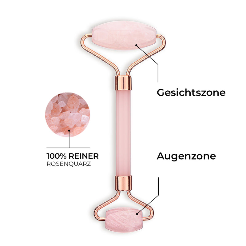 "Sincero Salon" Rosenquarz Massagegerät, 1 Stück