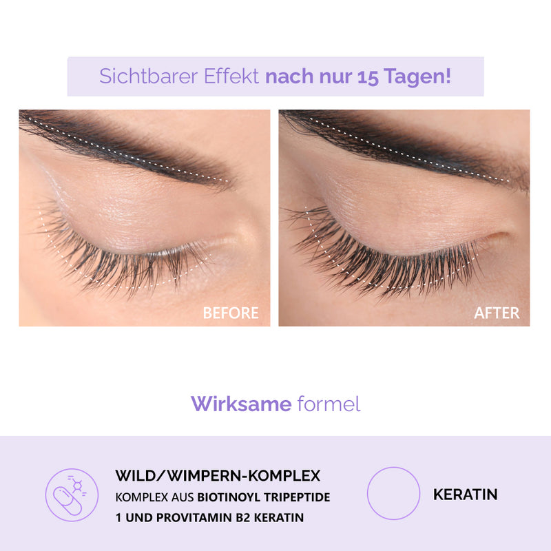 Wimpern- und Augenbrauenserum "Sincero Salon"  6ml, 1 Stk.
