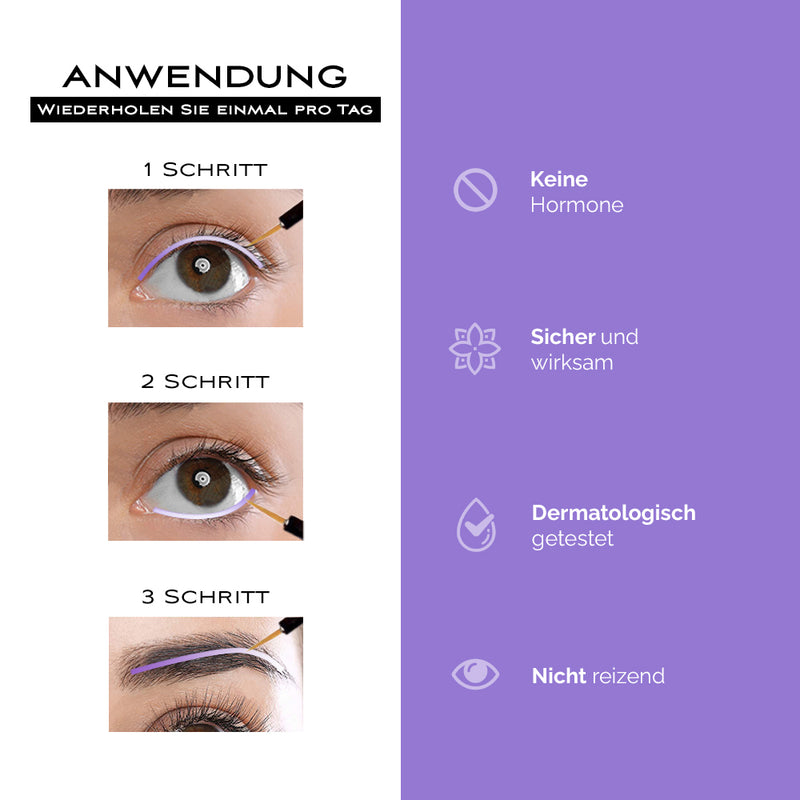 Wimpern- und Augenbrauenserum "Sincero Salon"  6ml, 1 Stk.