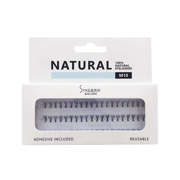Einzelwimpern "Sincero Salon", Natural M10, 1 Stk.