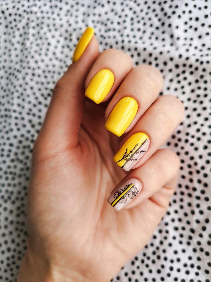 Gelnagellack „Sincero Salon”, 6ml, VIBRANT YELLOW, 3716