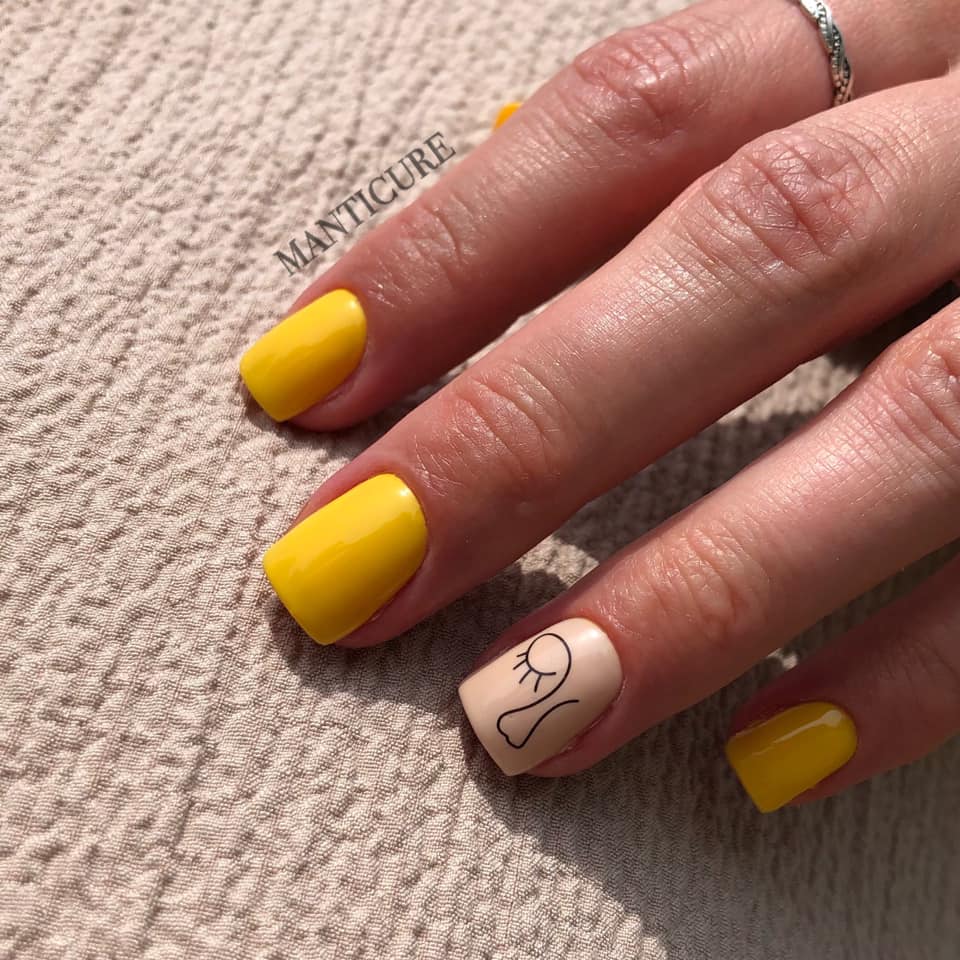 Gelnagellack „Sincero Salon”, 6ml, VIBRANT YELLOW, 3716