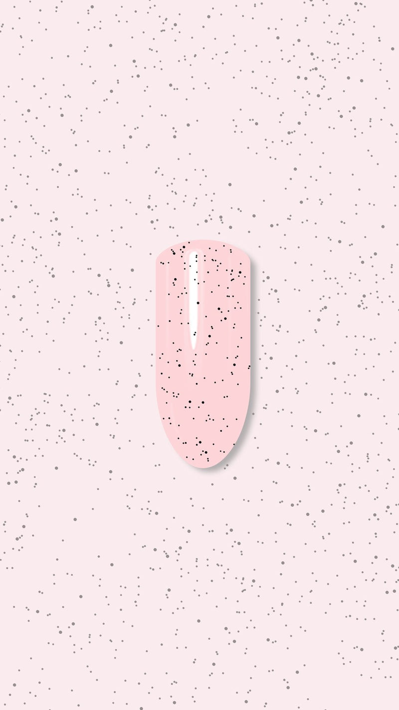 Gelnagellack Top Coat "Sincero Salon", Top Coat No wipe, Dots, 6ml