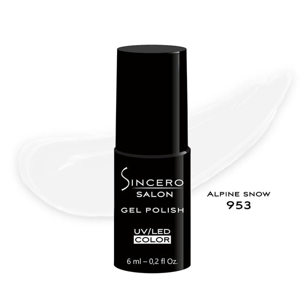 Gelnagellack "Sincero Salon", 6ml, ALPINE SNOW, 953