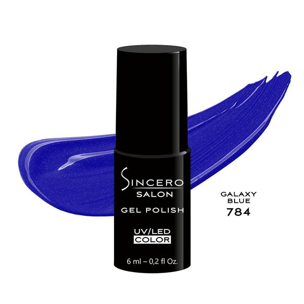 Gelnagellack "Sincero Salon", 6ml, GALAXY BLUE, 784