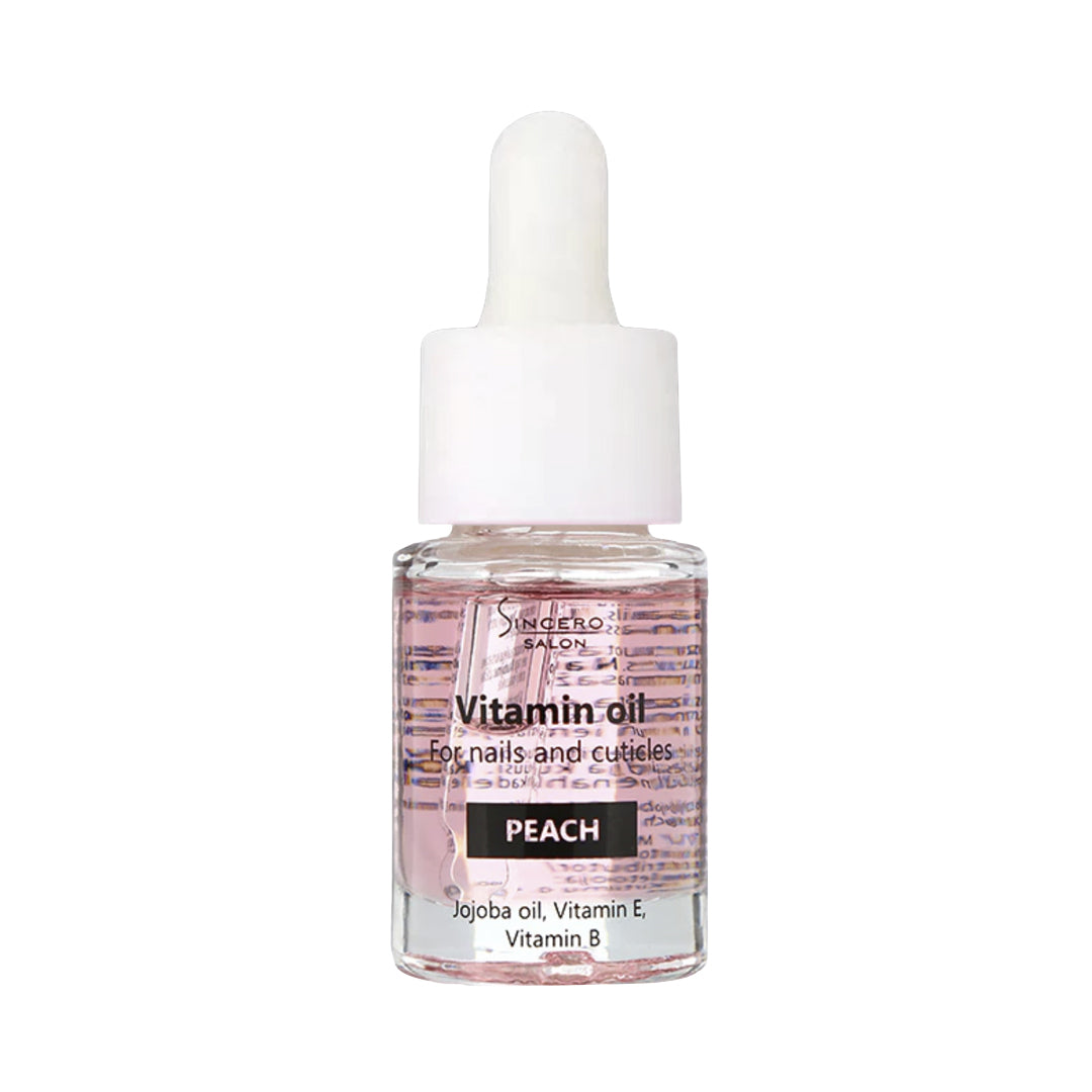Vitaminreiches Nagelöl Sincero Salon Pfirsich 10 ml