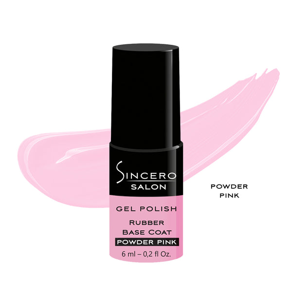 Rubber Base "Sincero Salon", Powder pink, 6ml