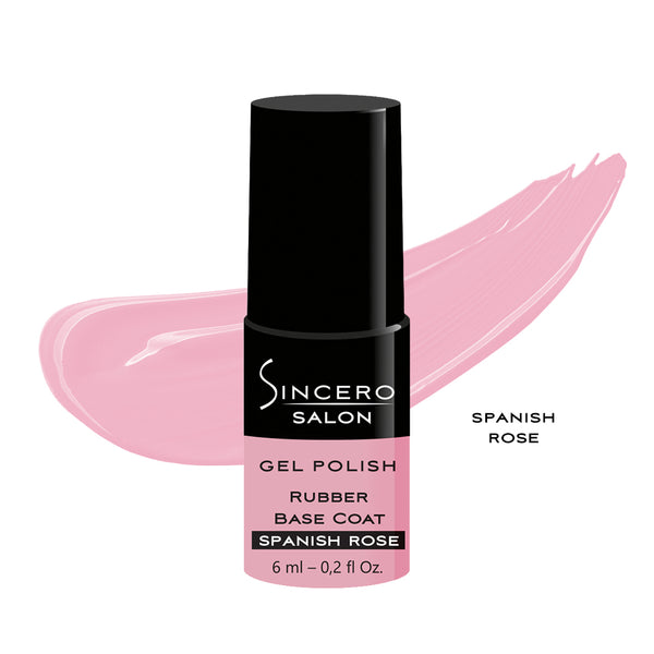 Rubber Base "Sincero Salon", Spanish rose, 6ml